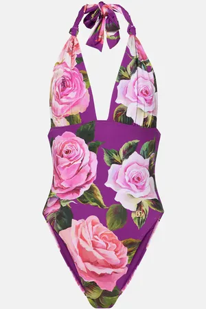 Dolce & Gabbana Bañador con estampado floral