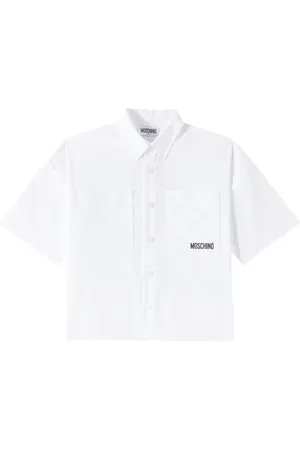 Moschino Camisa Teddy Bear en mezcla de algodón
