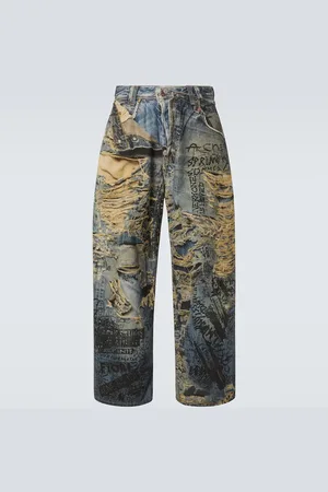 Acne Studios Jeans anchos 2023 trompe l