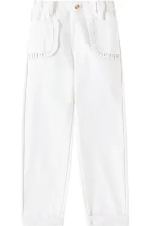 Donsje Pantalones Josefine de algodón y lino