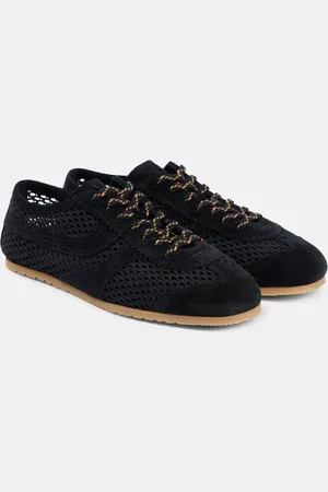 DRIES VAN NOTEN Zapatillas de malla con ante