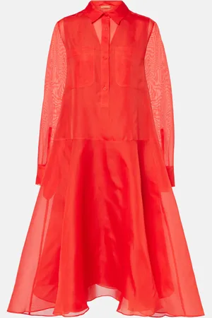 Altuzarra Vestido camisero Sissy de seda