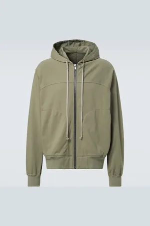 Rick Owens Sudadera de jersey con cremallera
