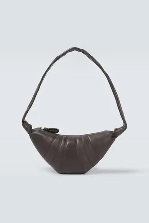 LEMAIRE Bolso al hombro Croissant Small de piel