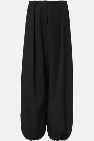 Jacquemus Pantalones Calisson de lana de tiro alto