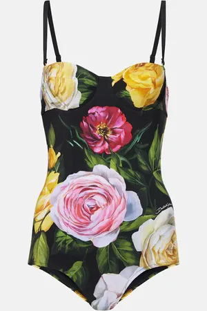 Dolce & Gabbana Bañador con estampado floral