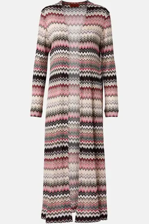 Missoni Cárdigan de lamé en zigzag