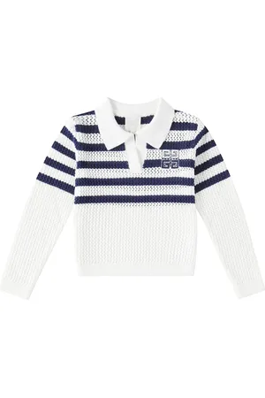 Givenchy Polo 4G de algodón a rayas