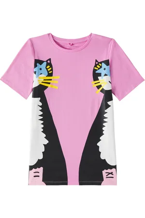 Stella McCartney Vestido en jersey de algodón