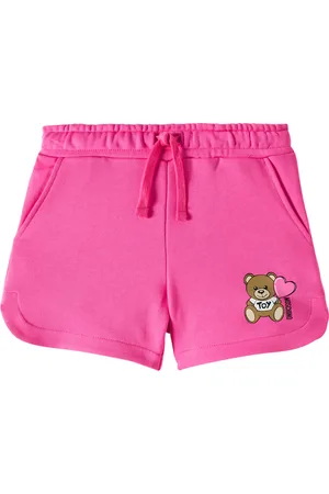 Moschino Shorts Teddy Bear en jersey de algodón