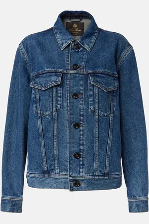 Loro Piana Chaqueta Tulus de denim de algodón y seda