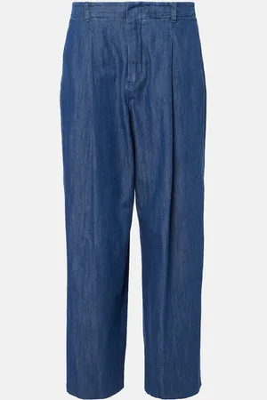 Max Mara Pantalones anchos Sophie de denim