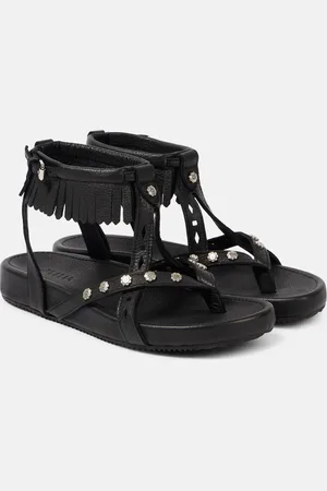 Isabel Marant Sandalias Silya de piel adornadas