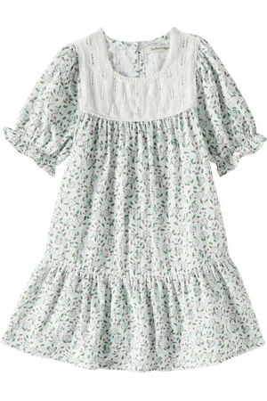The New Society Vestido Tanatos de algodón floral