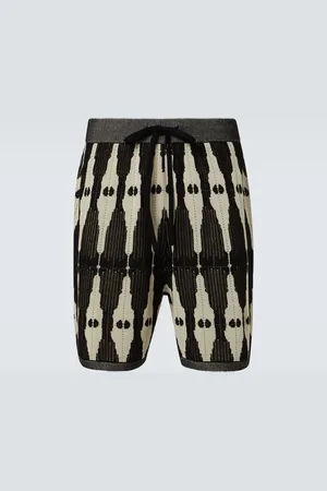 COMMAS Shorts Ritual de punto de jacquard