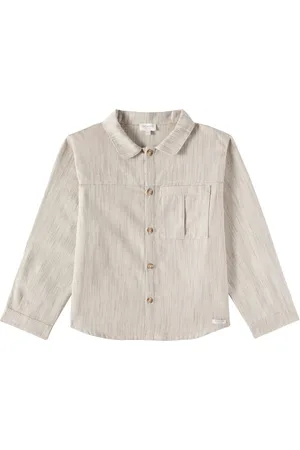 Donsje Sobrecamisa Pieter de algodón a rayas