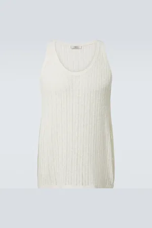 COMMAS Tank top de algodón y lino