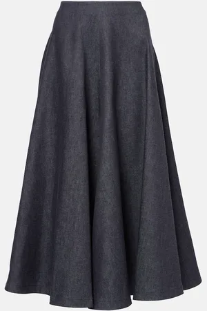 Altuzarra Falda midi Varda de algodón