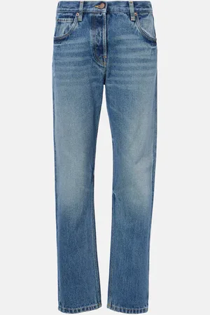 Prada Jeans rectos de tiro medio