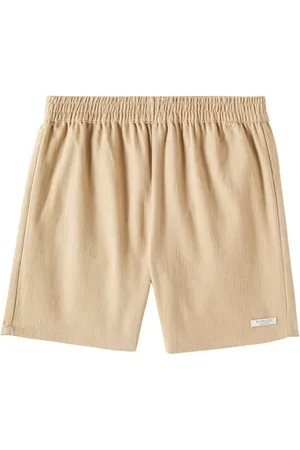 Donsje Shorts Cyriel de algodón a rayas