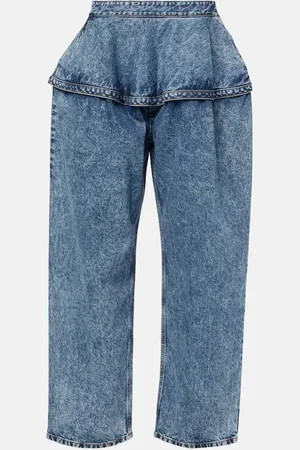Alaïa Alaïa Jeans anchos de tiro bajo