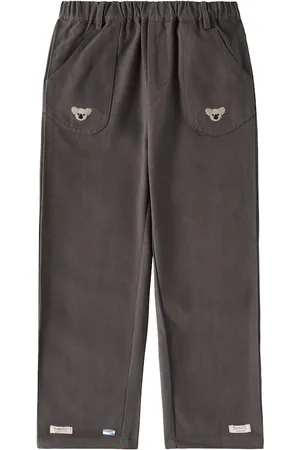 Donsje Pantalones rectos Kassim de algodón