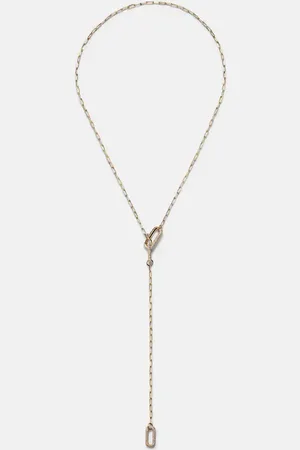 Shay Collar de cadena Cable Link de oro de 18 ct con diamantes