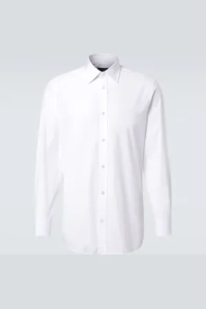 Dunhill Camisa de popelín de algodón