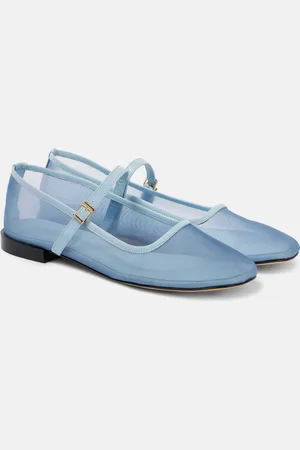 Souliers Martinez Bailarinas Minima de tul con piel