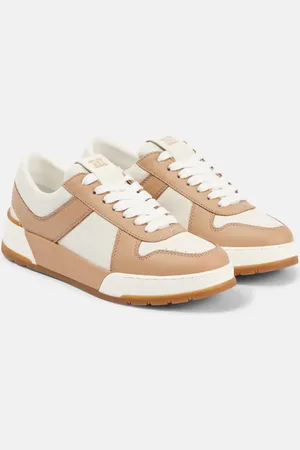 Max Mara Zapatillas Chill de piel