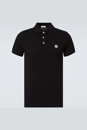 Moncler Polo de piqué de algodón