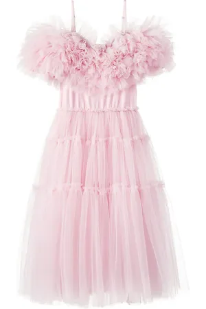 Tutu Du Monde Vestido Carnation de tul con volantes