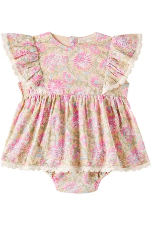 Louise Misha Bebé - vestido Lena de gasa de algodón