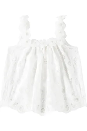 Tutu Du Monde Top Layla en encaje de organza
