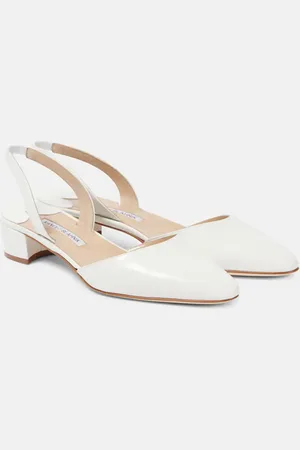 Manolo Blahnik Salones de novia Aspro 30 de piel