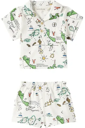 The New Society Bebé - set Arkoi de camisa y shorts