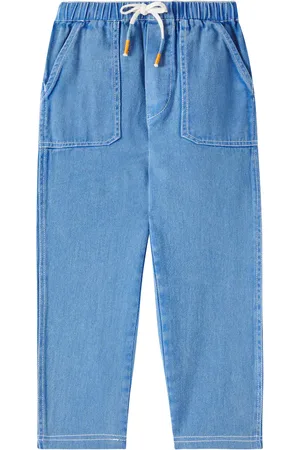 Louise Misha Pantalones Borshan de sarga de algodón