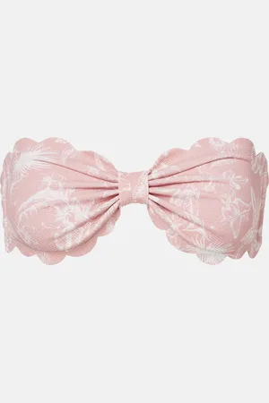 Marysia Top de bikini bandeau Antibes floral