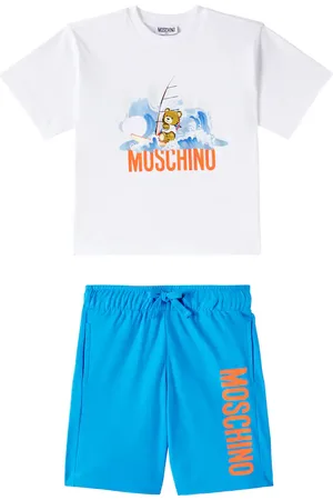 Moschino Set Teddy Bear de camiseta y pantalón