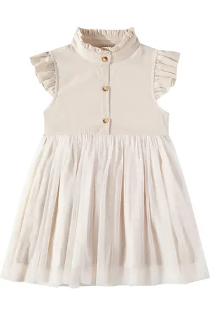 Donsje Vestido Fleurance con volantes