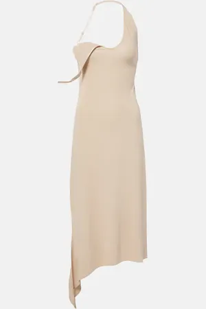 Courrèges Courrèges Vestido midi Undressed asimétrico