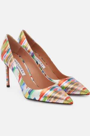 Aquazzura Salones Purist 85 de piel