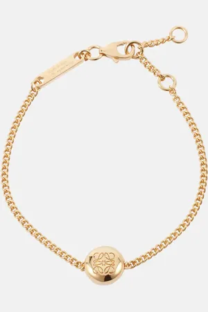 Loewe Pulsera Pebble de plata de ley