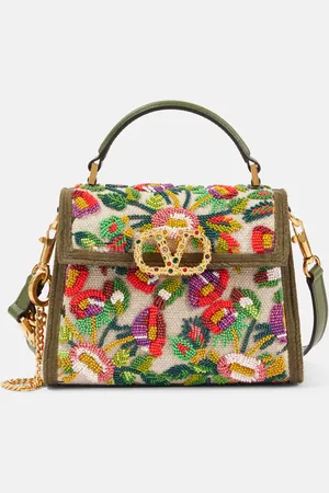 VALENTINO GARAVANI Bolso VSling Mini en jacquard adornado