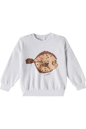 Mini Rodini Sudadera de jersey de algodón estampada