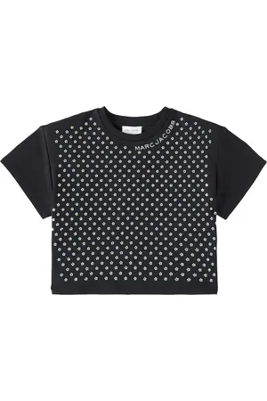 Marc Jacobs Camiseta de algodón floral adornada