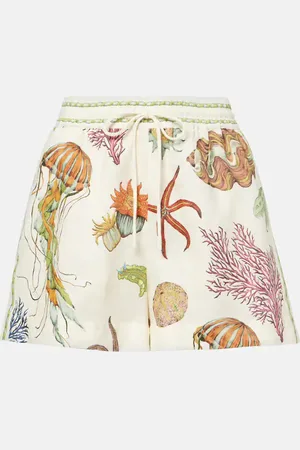 ALÉMAIS Alémais Shorts Sea de lino