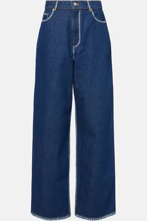 Nina Ricci Jeans anchos de tiro alto