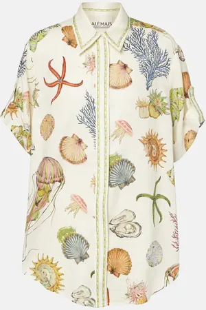 ALÉMAIS Alémais Camisa Sea de lino
