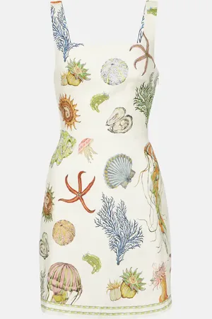 ALÉMAIS Alémais Vestido corto Sea de lino